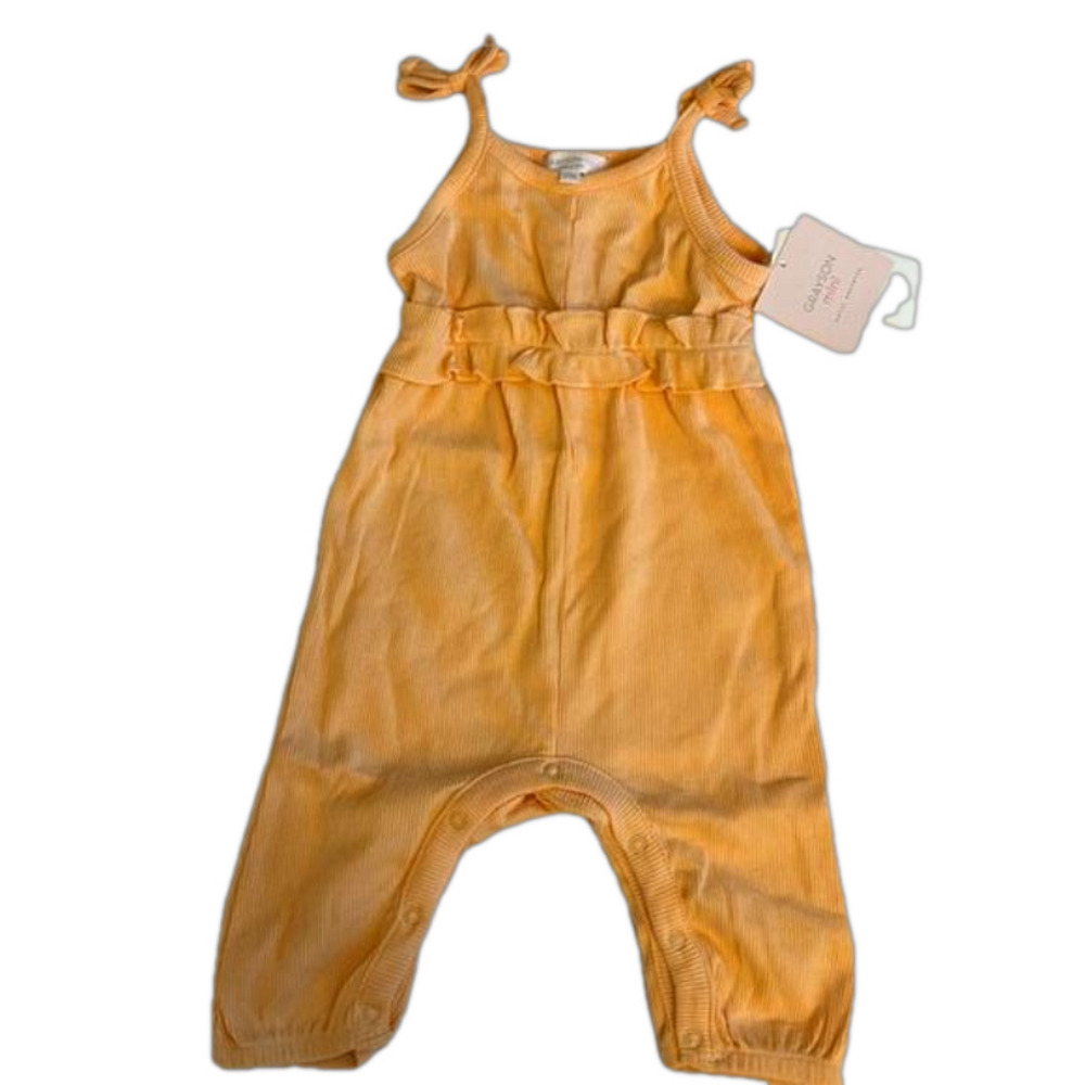 Grayson Mini Romper Orange Size 3-6 months